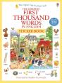 First Thousand Words In English Sticker Book - Preview