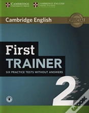 Capa do artigo First Trainer 2 Six Practice Tests Without Answers With Audio