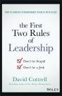First Two Rules Of Leadership - Preview