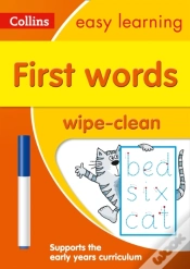 Capa do artigo First Words Age 3-5 Wipe Clean Activity Book