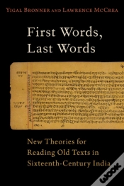 Capa do artigo First Words, Last Words