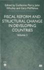 Fiscal Reform And Structural Change In Developing Countries - Preview