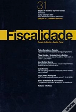 Capa do artigo Fiscalidade N.º 31