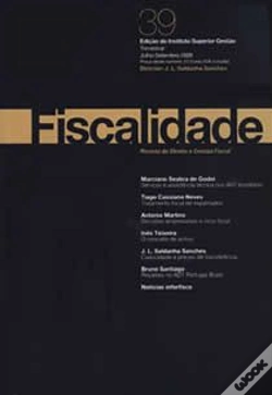 Capa do artigo Fiscalidade N.º 39