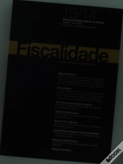 Capa do artigo Fiscalidade nº13 / 14