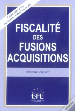 Capa do artigo Fiscalite Des Fusions Acquisitions