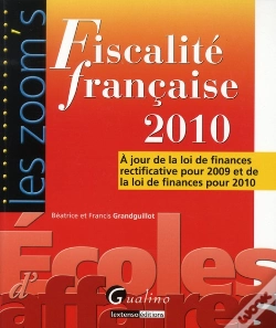 Capa do artigo Fiscalité Française (Édition 2010)