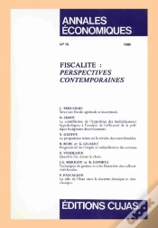 Capa do artigo Fiscalité ; Perspectives Contemporaines