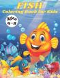 Fish Coloring Book For Kids Ages 4-8 - Preview
