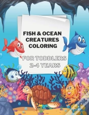 Capa do artigo Fish & Ocean Creatures Coloring For Toddlers 2-4 Years