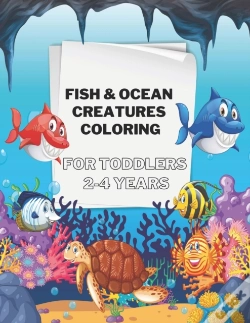 Capa do artigo Fish & Ocean Creatures Coloring For Toddlers 2-4 Years