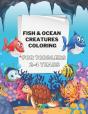Fish & Ocean Creatures Coloring For Toddlers 2-4 Years - Preview