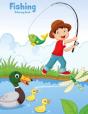 Fishing Coloring Book 1 - Preview