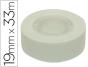 Fita adesiva Apli. 33 mt x 19 mm. Cor branco - Preview
