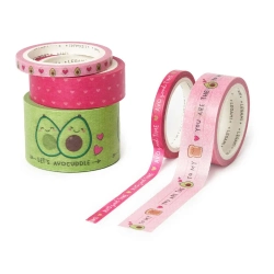 Capa do artigo Fita Decorativa Washi Tape Legami Tape By Tape Abacate (5X5M) Tap0006