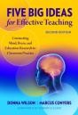 Five Big Ideas For Effective Teaching - Preview