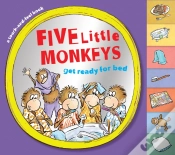Capa do artigo Five Little Monkeys Get Ready For Bed Touch-And-Feel Tabbed