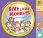 Five Little Monkeys Get Ready For Bed Touch-And-Feel Tabbed - Preview