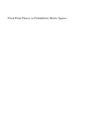 Fixed Point Theory In Probabilistic Metric Spaces - Preview