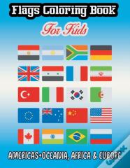 Flags Coloring Book For Kids