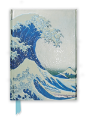 Flame Tree Notebook (Hokusai The Great Wave) - Preview