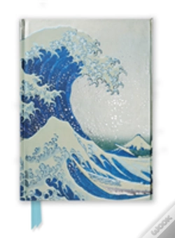 Capa do artigo Flame Tree Notebook (Hokusai The Great Wave)