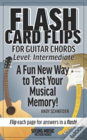 Capa do artigo Flash Card Flips For Guitar Chords - Level
