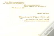 Flaubertâ€™S First Novel