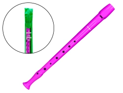 Capa do artigo Hohner 9508 flute, violet color, green and transparent bag.