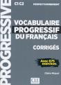 Fle ; Vocabulaire Progressif Du Français ; Corrigés ; C1 C2 (Édition 2019) - Preview