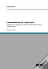 Flexionsendungen Vs. Prapositionen