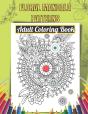 Floral Mandala Patterns Adult Coloring Book