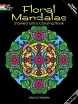 Capa do artigo Floral Mandalas Stained Glass Coloring Book