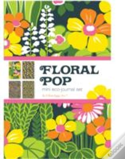 Capa do artigo Floral Pop 4 Mini Eco Journal Set