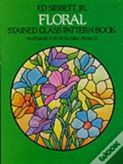 Capa do artigo Floral Stained Glass Pattern Book