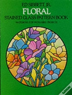 Capa do artigo Floral Stained Glass Pattern Book