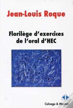 Capa do artigo Florilège D'Exercices De L'Oral Hec