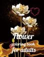 Flower Coloring Book For Adults - Preview