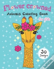 Capa do artigo Flower Crowned Animals Coloring Book