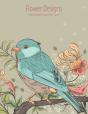 Flower Designs Coloring Book For Grown-Ups 1, 2 & 3 - Preview