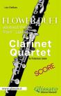 "Flower Duet" Abstract Theme - Clarinet Quartet (Score) - Preview