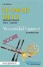 "Flower Duet" Abstract Theme - Woodwind Quintet (Score) - Preview