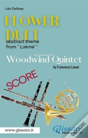 Capa do artigo "Flower Duet" Abstract Theme - Woodwind Quintet (Score)