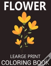 Capa do artigo Flower Learge Print Coloring Book