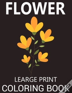 Capa do artigo Flower Learge Print Coloring Book