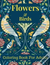 Flowers And Birds Coloring Book