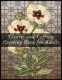 Flowers And Patterns Coloring Book For Adults - Preview