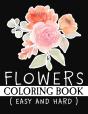 Flowers Coloring Book ( Easy And Hard ) - Preview