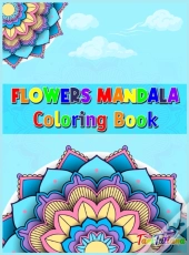 Flowers Mandala Coloring Book
