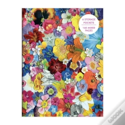 Capa do artigo Flowers Pvc Multi-Pocket Cover Journal